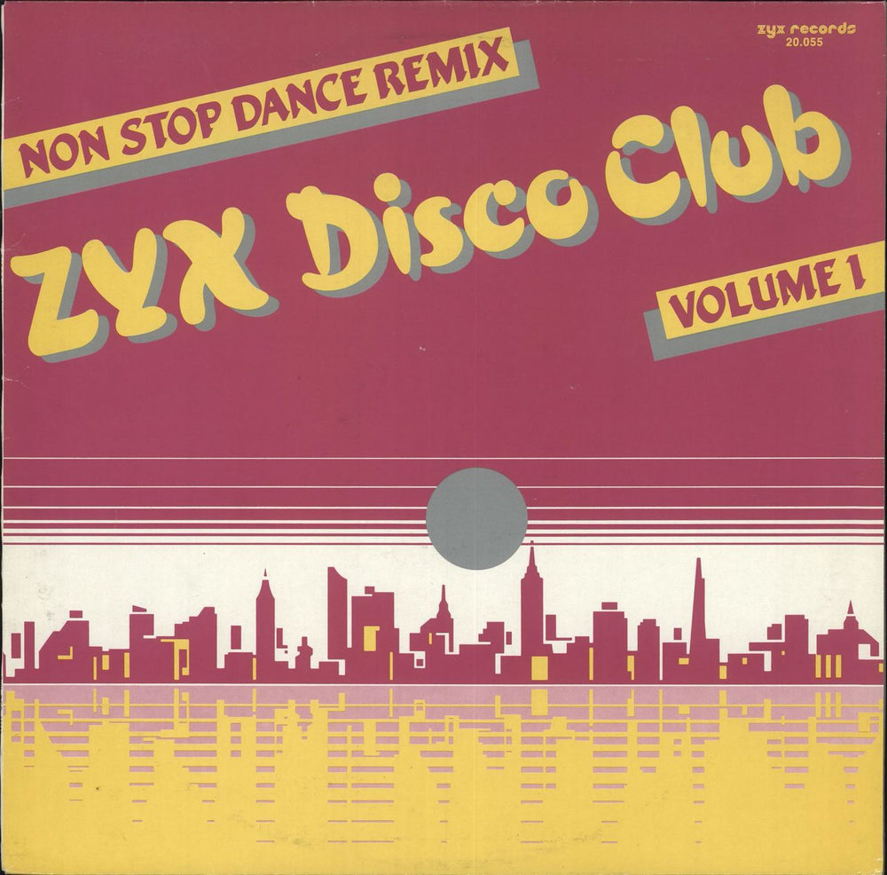 Various-Dance ZYX Disco Club - Volume 1 German vinyl LP album (LP record) 20.055