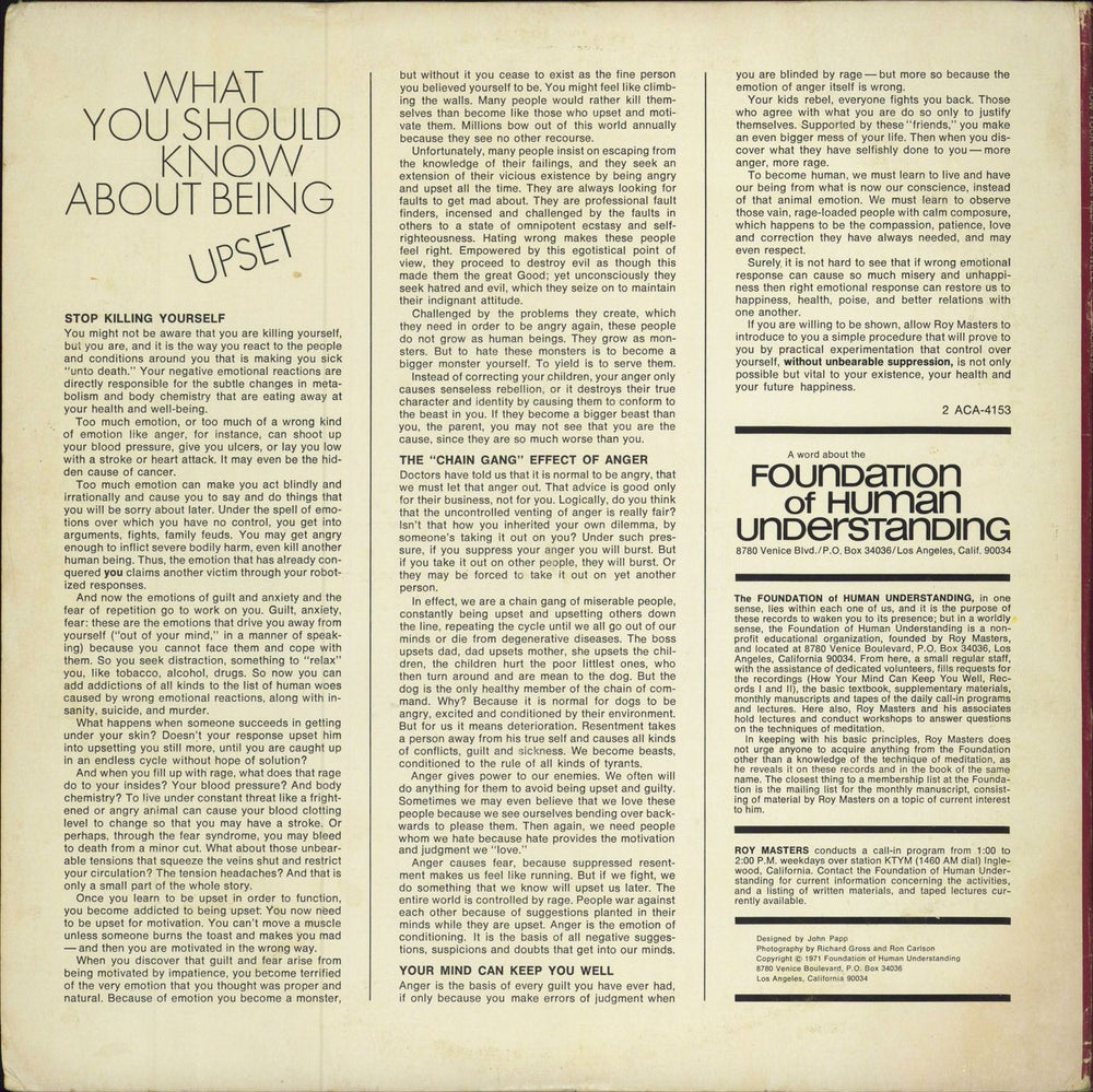 Various-Educational, Informational & Historical How... Your Mind Can Keep You Well US 2-LP vinyl record set (Double LP Album)