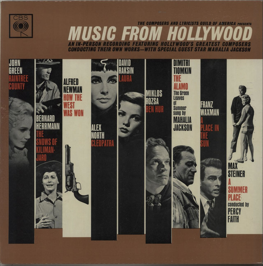 Various-Film, Radio, Theatre & TV Music From Hollywood UK vinyl LP album (LP record) BPG62246