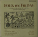 Various-Folk Folk On Friday UK vinyl LP album (LP record) REC95S