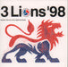 Various-Football & Sport 3 Lions '98 Swedish CD single (CD5 / 5") 6660981