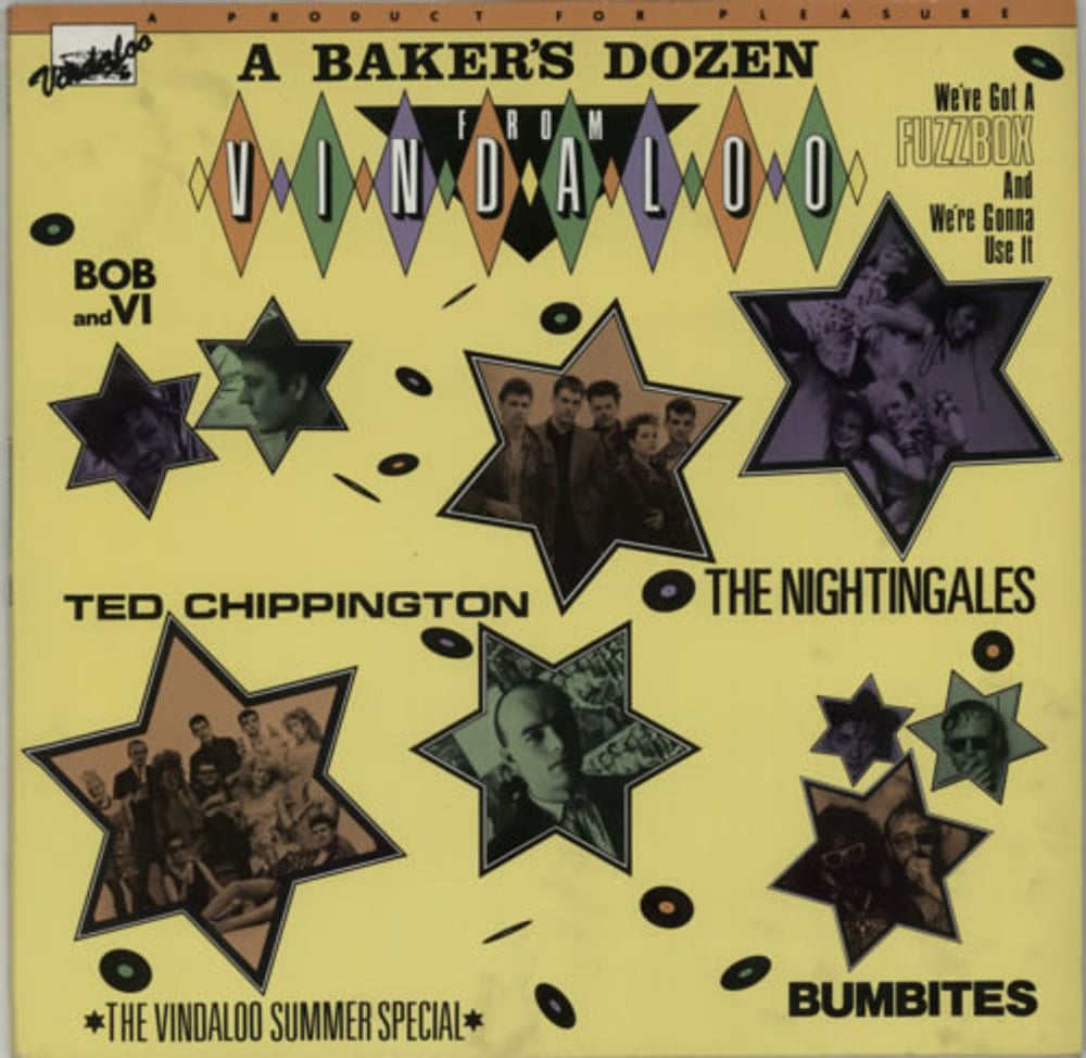 Various-Indie A Baker's Dozen From Vindaloo UK vinyl LP album (LP record) YUS8