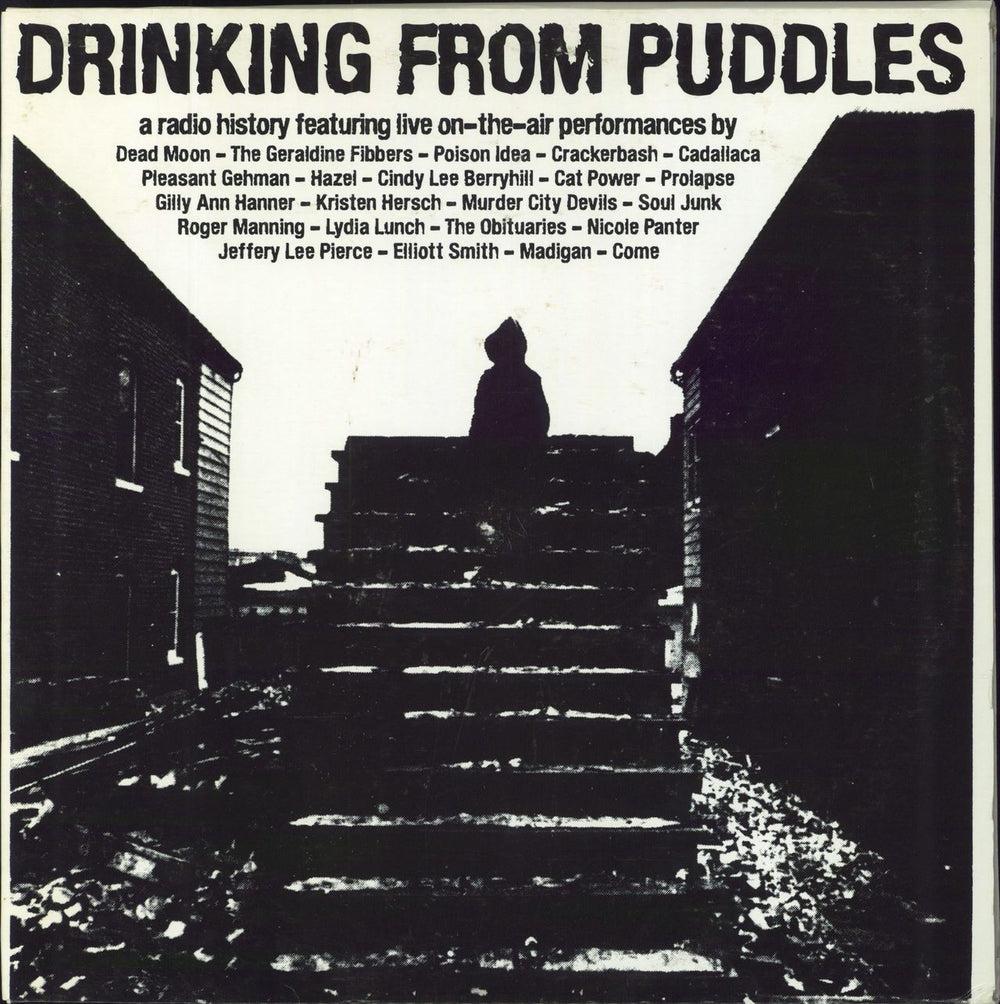 Various-Indie Drinking From Puddles: A Radio History US 2-LP vinyl record set (Double LP Album) KRS318
