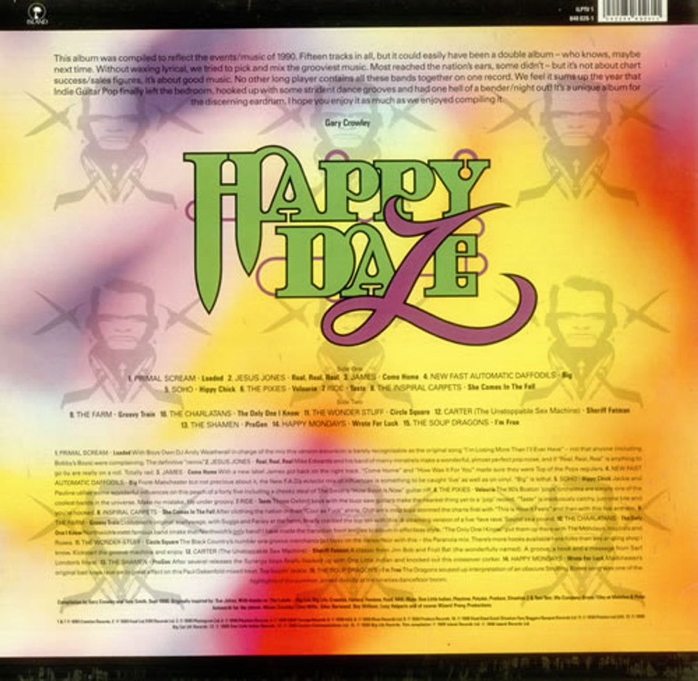 Various-Indie Happy Daze UK vinyl LP album (LP record) I-VLPHA457052