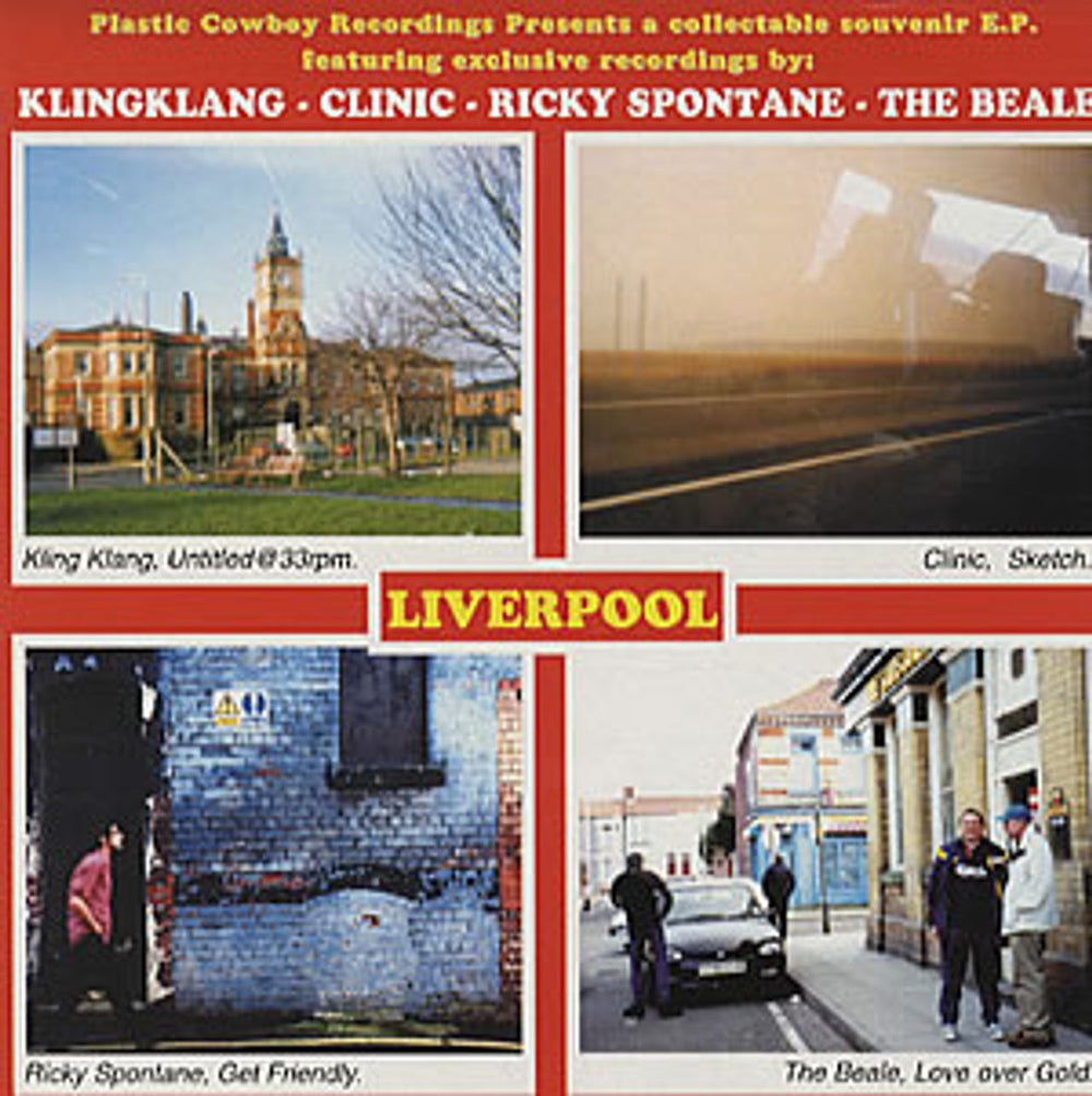 Various-Indie Liverpool EP UK 7" vinyl single (7 inch record / 45) PLASTIC006