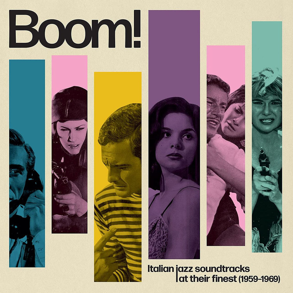 Various-Jazz Boom! Italian Jazz Soundtracks At Their Finest (1959-1969) - Sealed UK 2-LP vinyl record set (Double LP Album) CS010