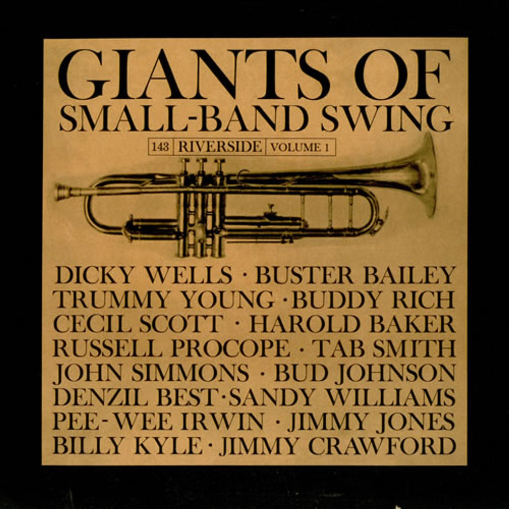 Various-Jazz Giants Of Small-Band Swing Volume 1 UK vinyl LP album (LP record) RLP143