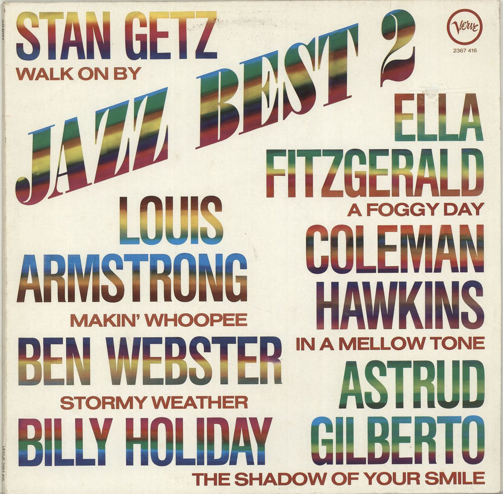 Various-Jazz Jazz Best 2 Dutch vinyl LP album (LP record) 2367416