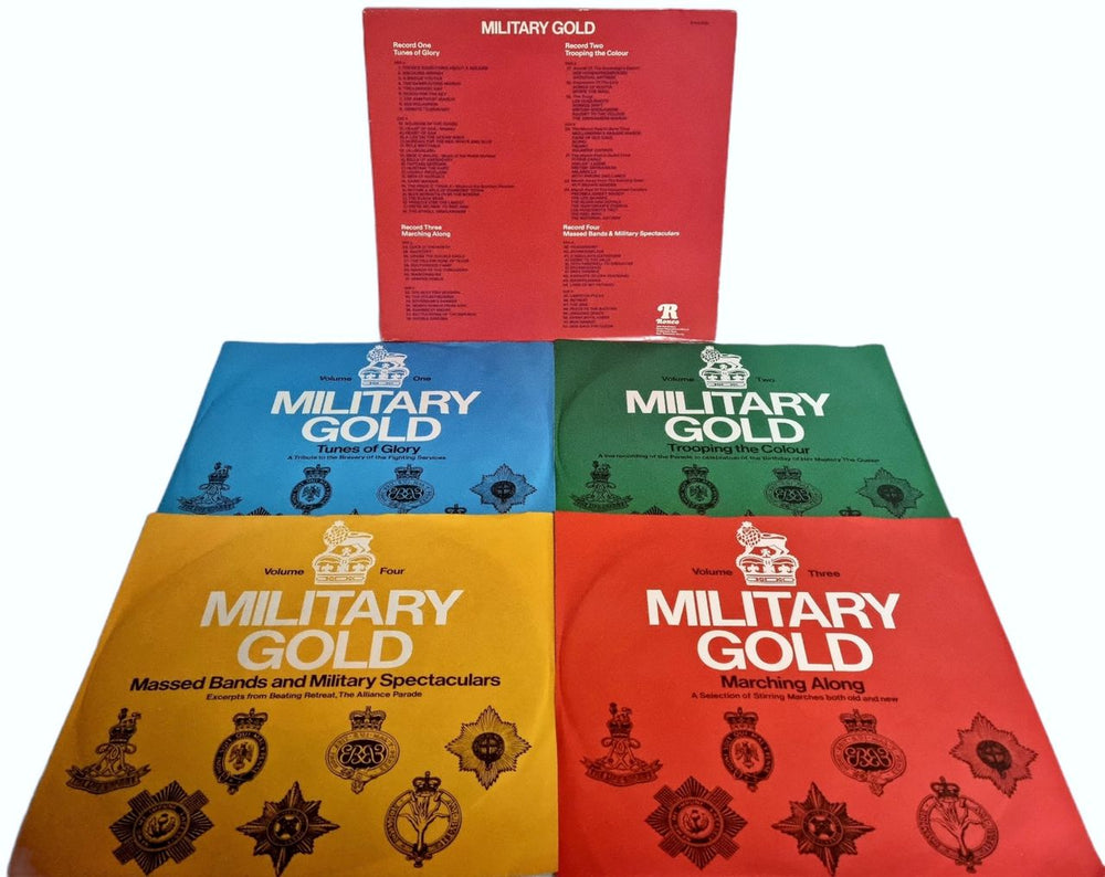 Various-Military Bands Military Gold UK Vinyl Box Set VRBVXMI769485