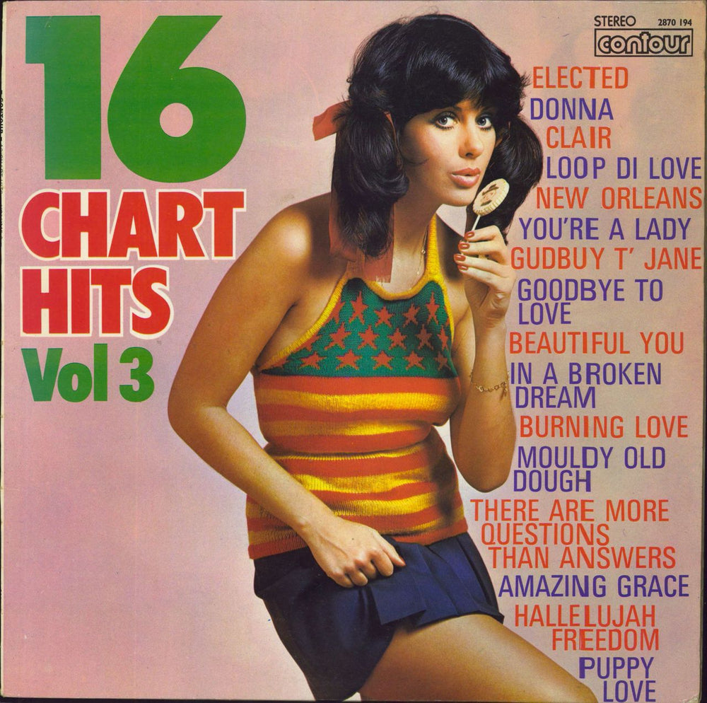 Various-Pop 16 Chart Hits Vol. 3 UK vinyl LP album (LP record) 2870194