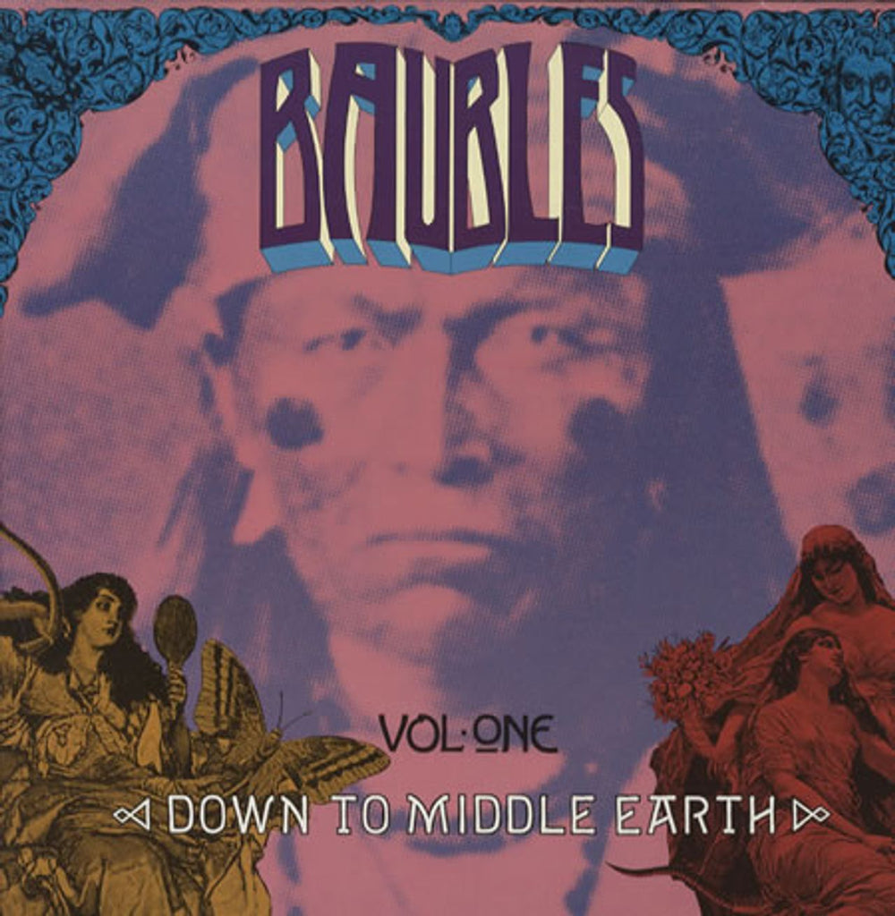 Various-Prog & Psych Down To Middle Earth - Baubles Vol. One UK vinyl LP album (LP record) WIK72