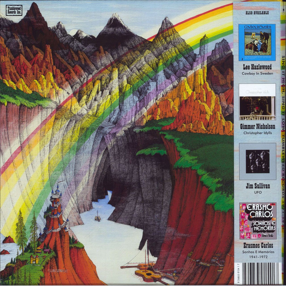 Various-Prog & Psych Sing It High, Sing It Low - Rocky Mountain High Swirl Vinyl US vinyl LP album (LP record)