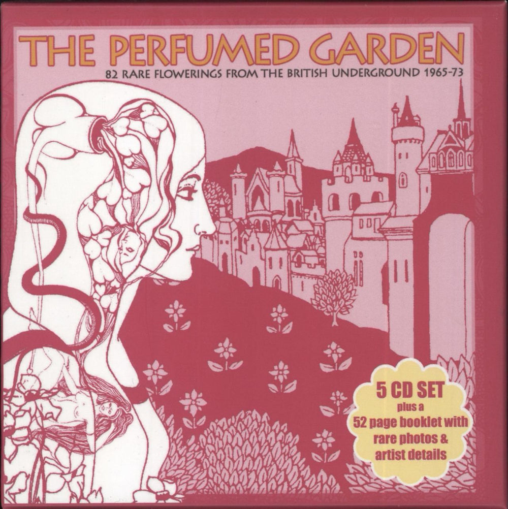 Various-Prog & Psych The Perfumed Garden UK CD Album Box Set PAPRBOX007