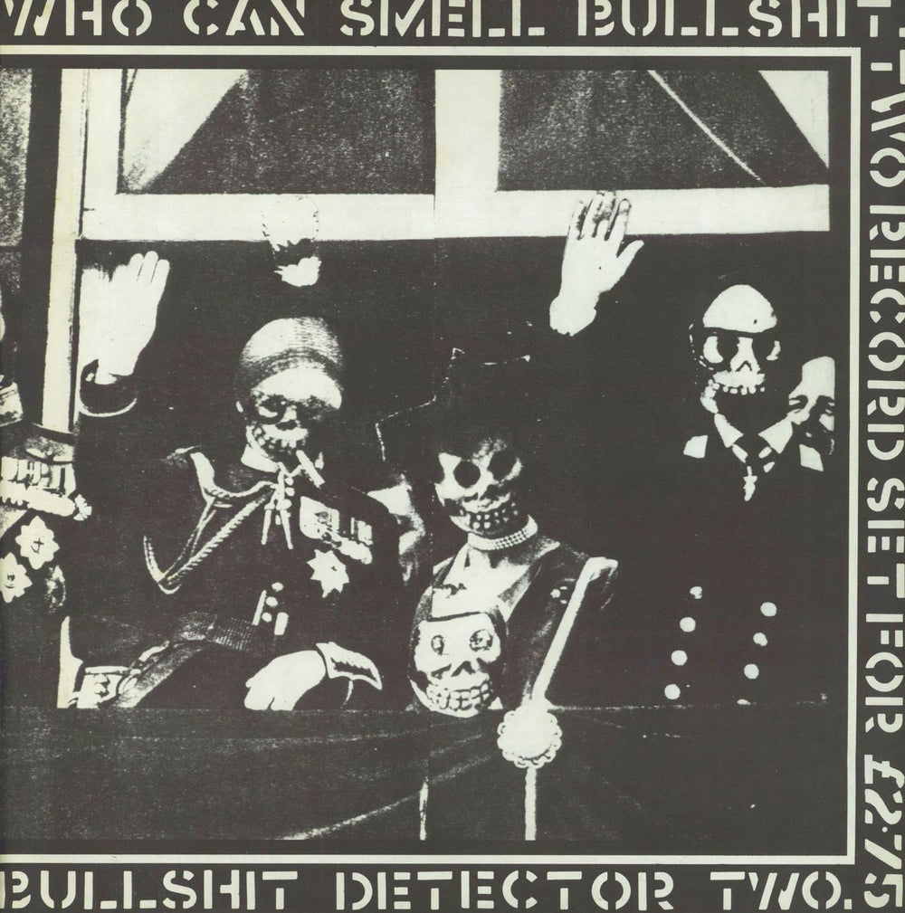 Various-Punk & New Wave Bullshit Detector Two + Poster UK 2-LP vinyl record set (Double LP Album) 221984/3
