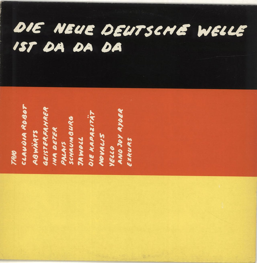 Various-Punk & New Wave Die Neue Deutsche Welle Ist Da Da Da UK vinyl LP album (LP record) HERE1