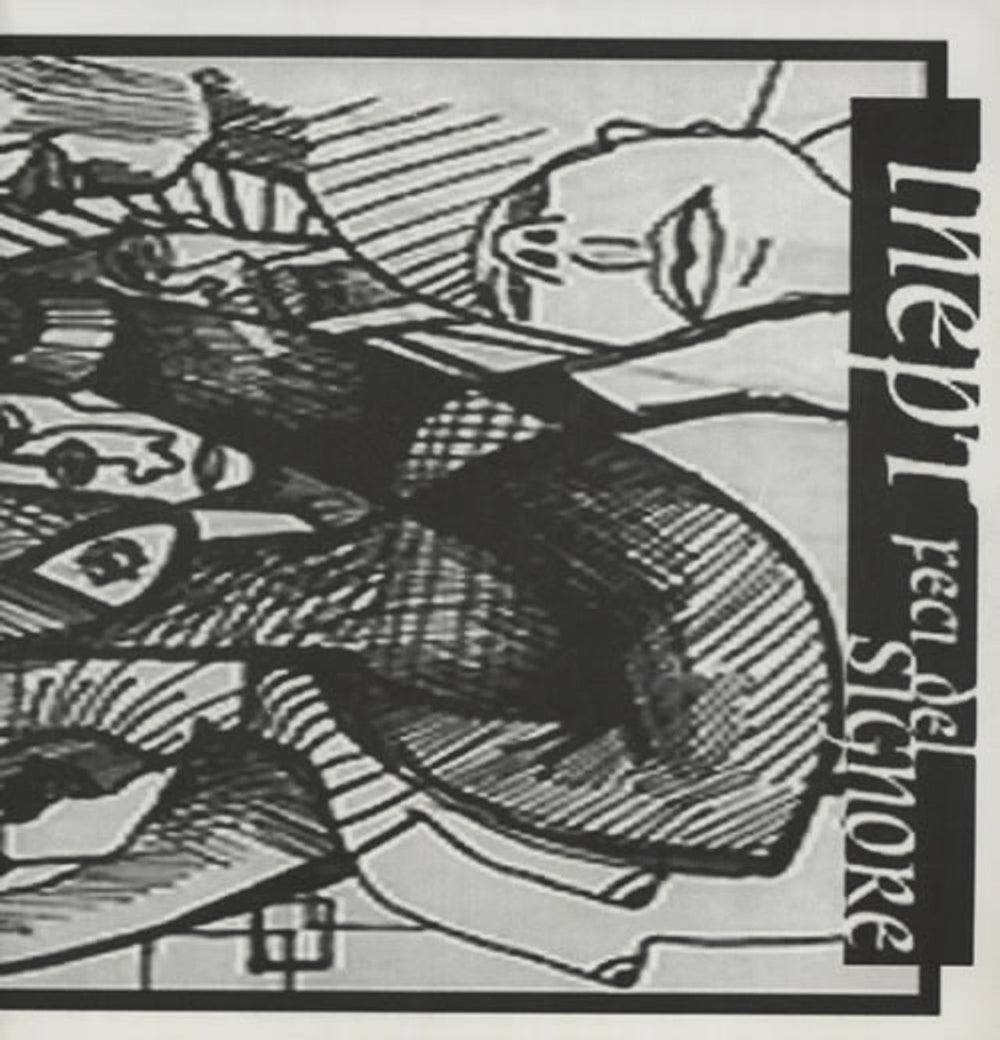 Various-Punk & New Wave Inept / Feci Del Signore - Split 7" US 7" vinyl single (7 inch record / 45) PUPPY 02