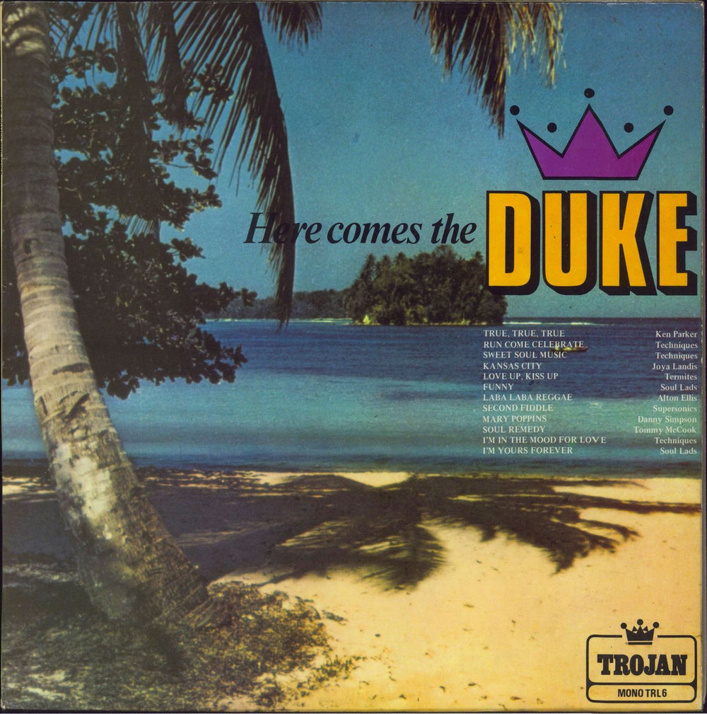 Various-Reggae & Ska Here Comes The Duke UK vinyl LP album (LP record) TRL-6