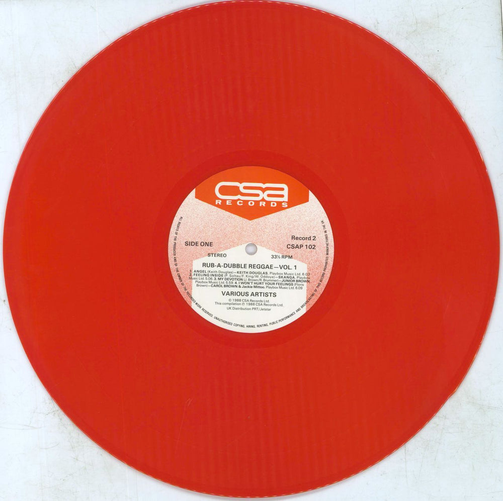 Various-Reggae & Ska Rub-A-Dubble Reggae Vol.1 UK 2-LP vinyl record set (Double LP Album) V-A2LRU810423