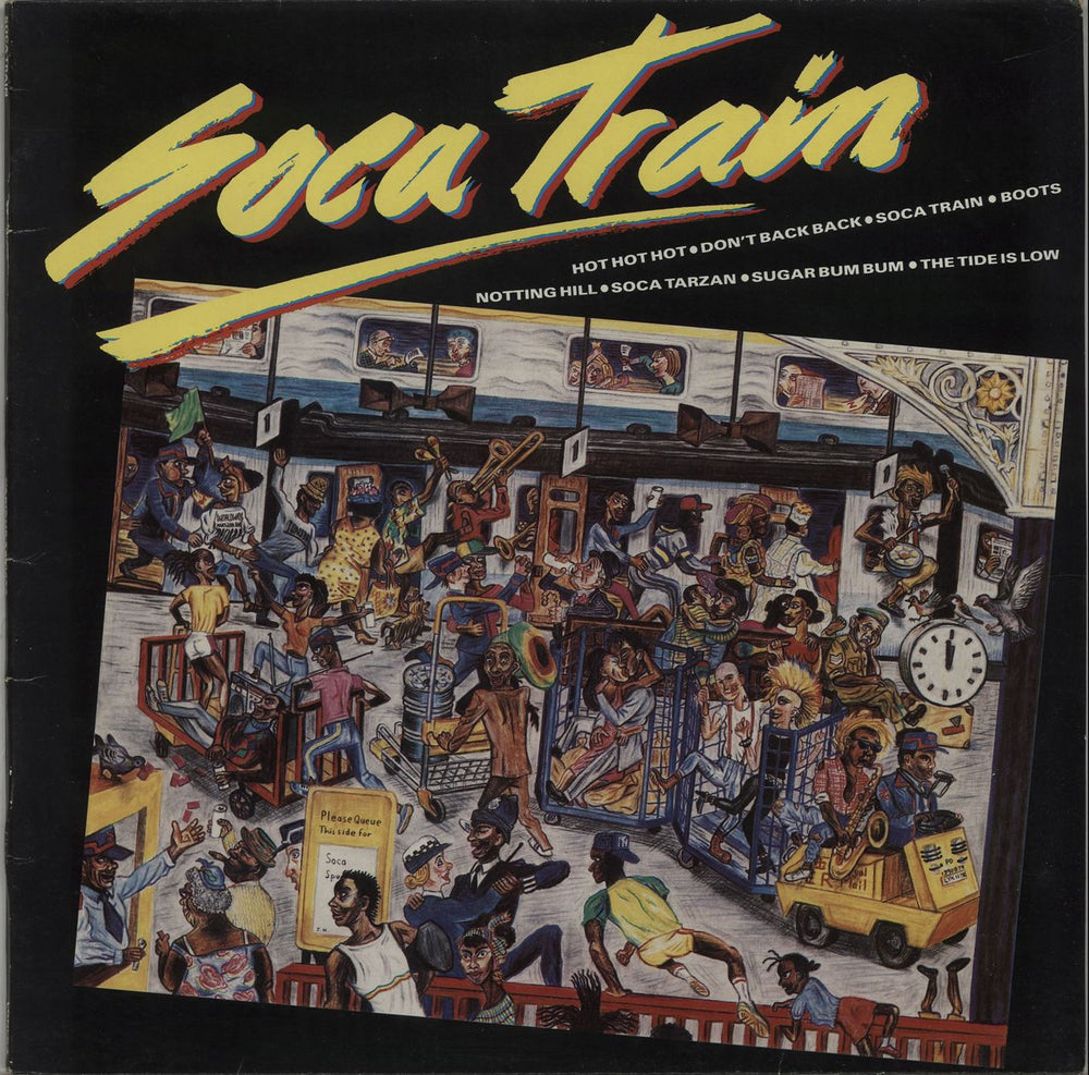 Various-Reggae & Ska Soca Train UK vinyl LP album (LP record) LONLP2