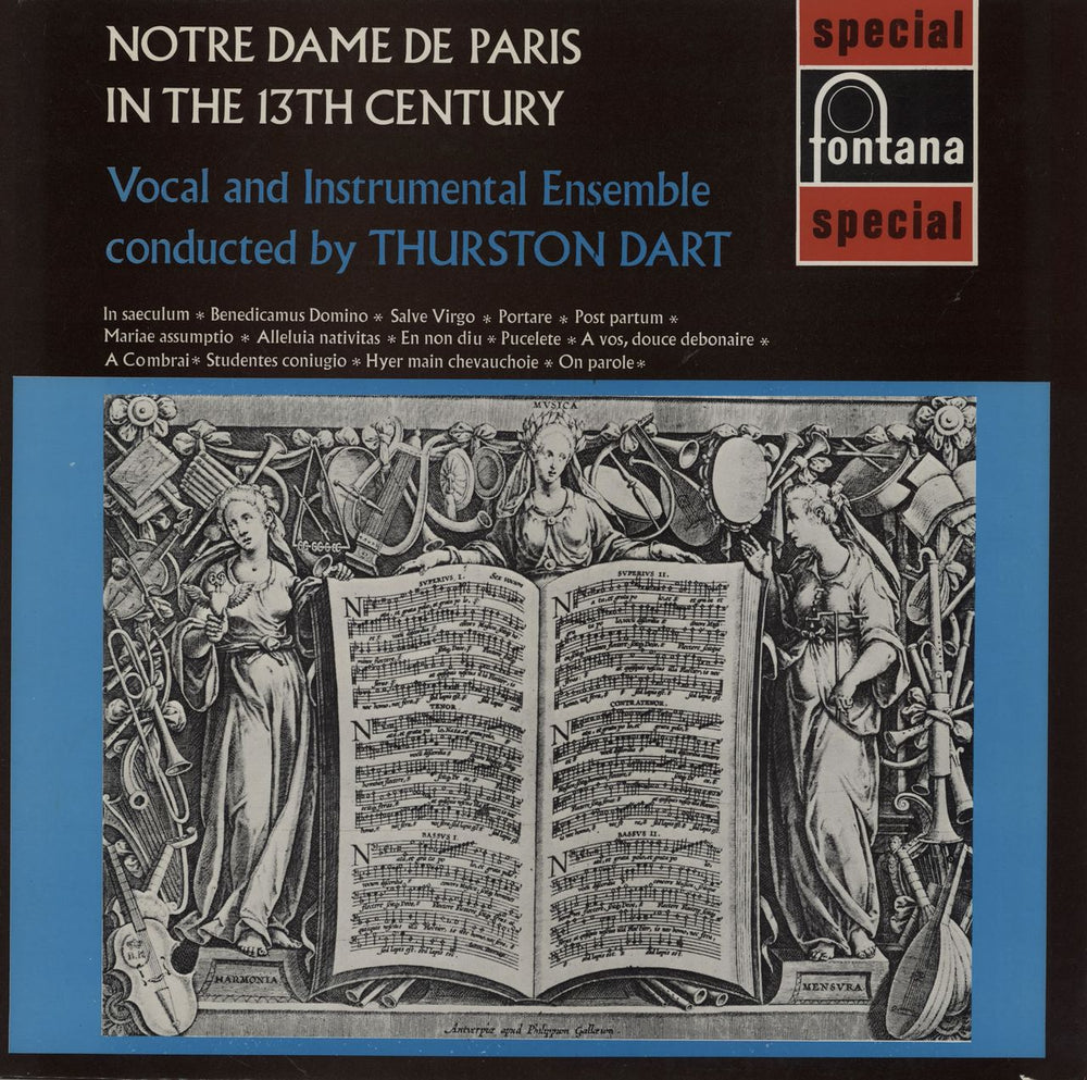 Various-Religious Notre Dame De Paris In The 13th Century UK vinyl LP album (LP record) SFL14133