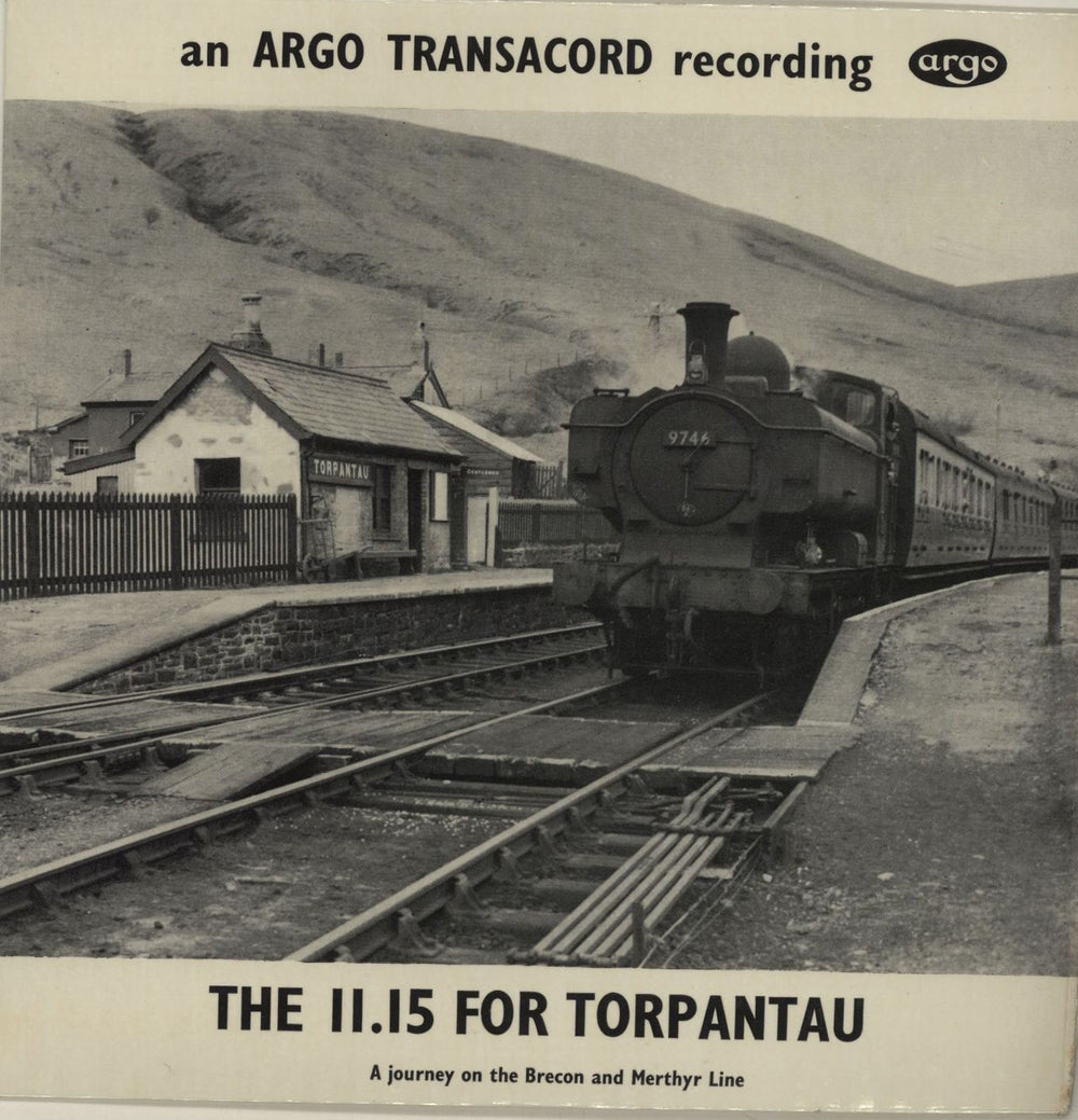 Various-Trains The 11.15 For Torpantau EP UK 7" vinyl single (7 inch record / 45) EAF72