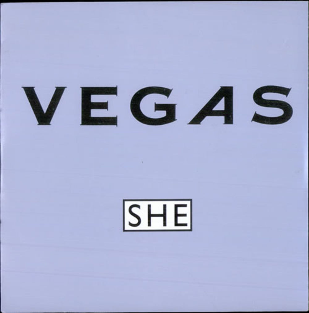 Vegas She UK 7" vinyl single (7 inch record / 45) 74321124657