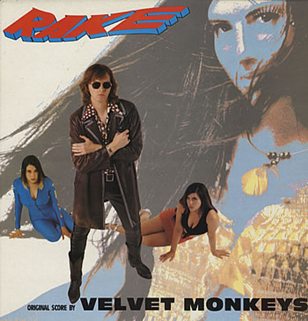 Velvet Monkeys Rake UK vinyl LP album (LP record) ROUGH159