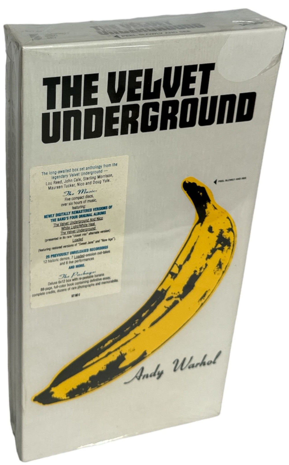 Velvet Underground Peel Slowly And See UK CD Album Box Set 5278872