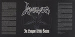 Venom In League With Satan Volume 1 - Red Vinyl UK 2-LP vinyl record set (Double LP Album)