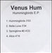 Venus Hum Hummingbirds EP UK Promo CD-R acetate CD-R ACETATE