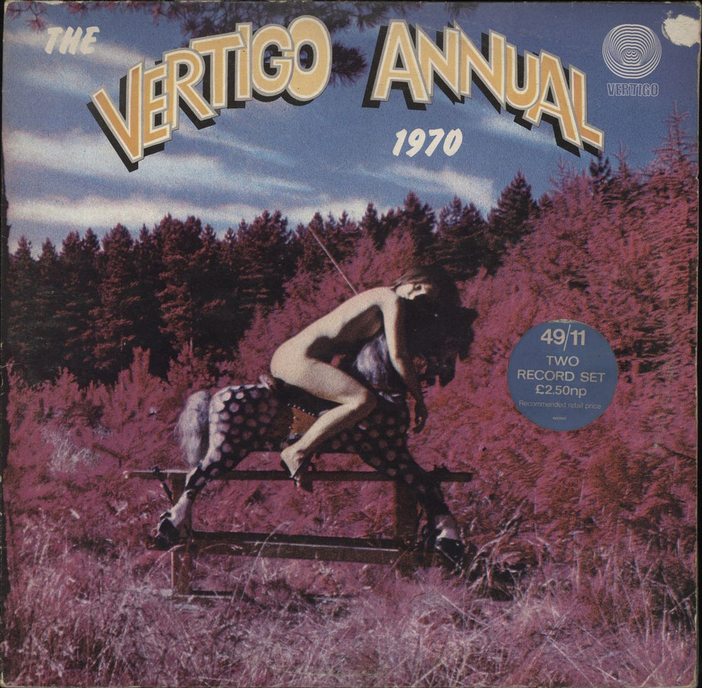 Vertigo Label The Vertigo Annual 1970 - Stickered - VG UK 2-LP vinyl record set (Double LP Album) 6657001