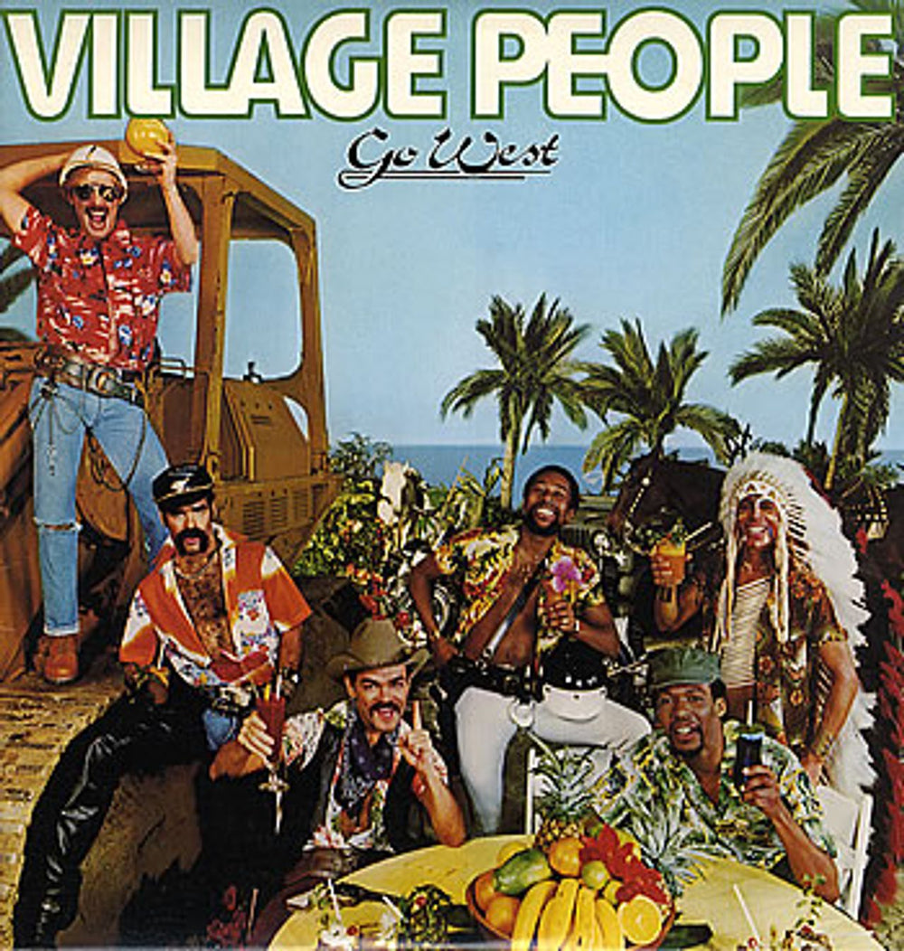 Village People Go West US vinyl LP album (LP record) NBLP7144