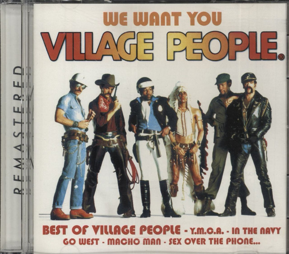 Village People We Want You UK CD album (CDLP) WRASS006