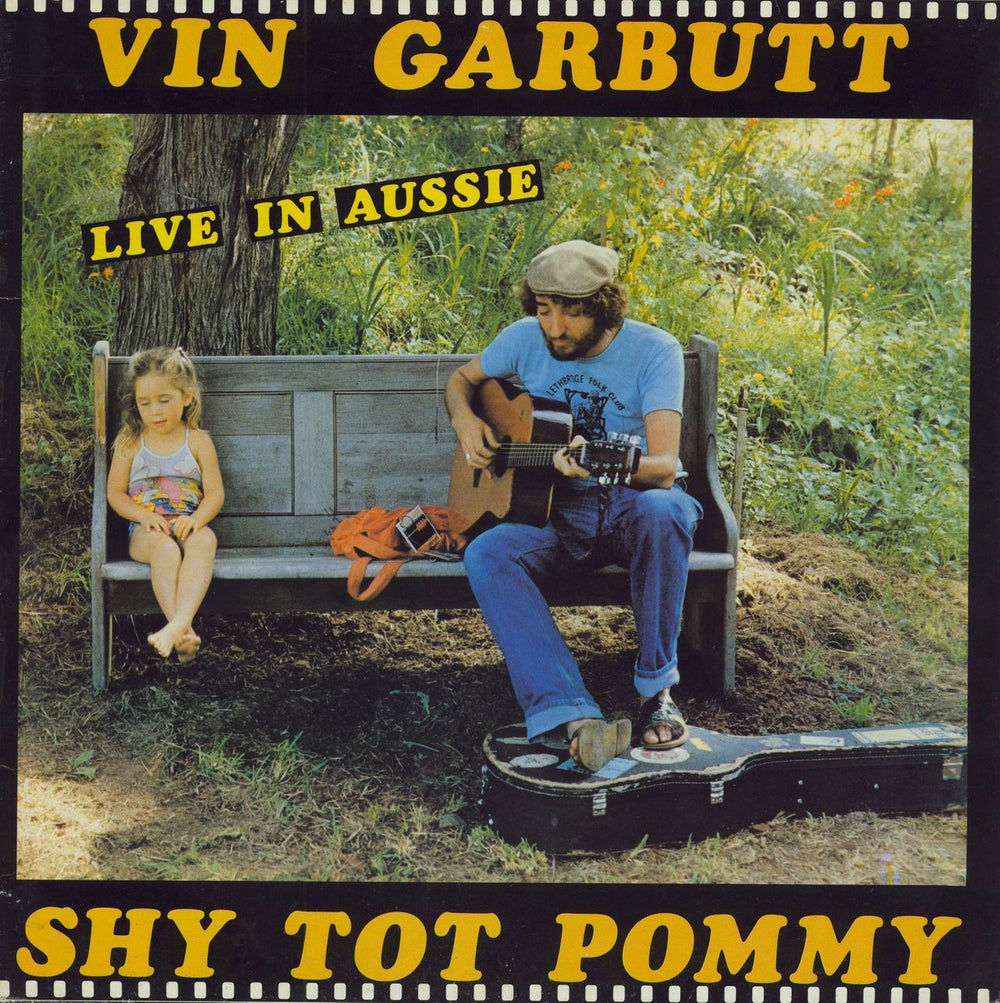 Vin Garbutt Shy Tot Pommie UK vinyl LP album (LP record) CM024