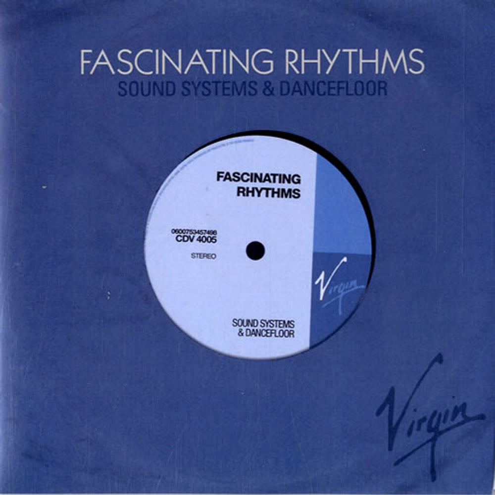 Virgin Fascinating Rhythms - Virgin Records On The Dancefloor UK Promo CD-R acetate 3 X CD-R
