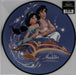 Walt Disney Aladdin - 180gm UK picture disc LP (vinyl picture disc album) 0050087311223