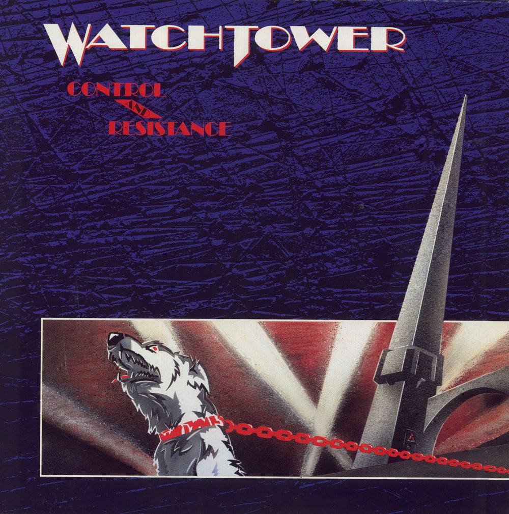 Watchtower Control And Resistance German vinyl LP album (LP record) N0140-1