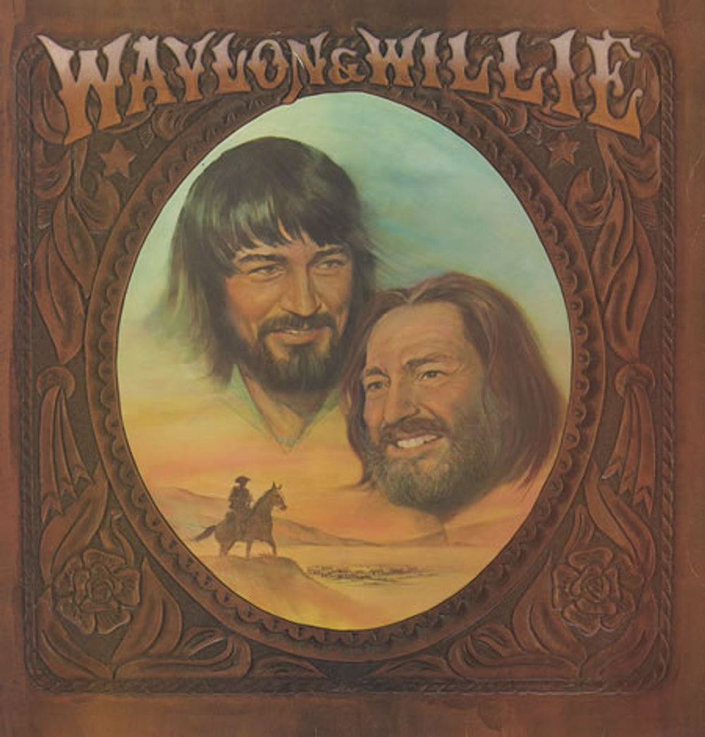 Waylon Jennings And Willie Nelson Waylon & Willie UK vinyl LP album (LP record) PL12686