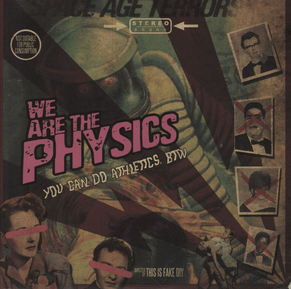 We Are The Physics You Can Do Athletics, BTW UK 7" vinyl single (7 inch record / 45) TIFD0013