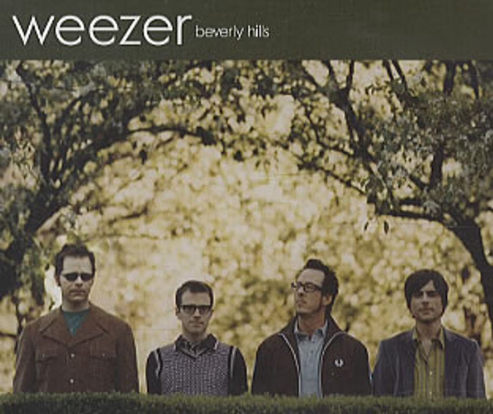 Weezer Beverly Hills UK Promo CD single (CD5 / 5") HILLS1