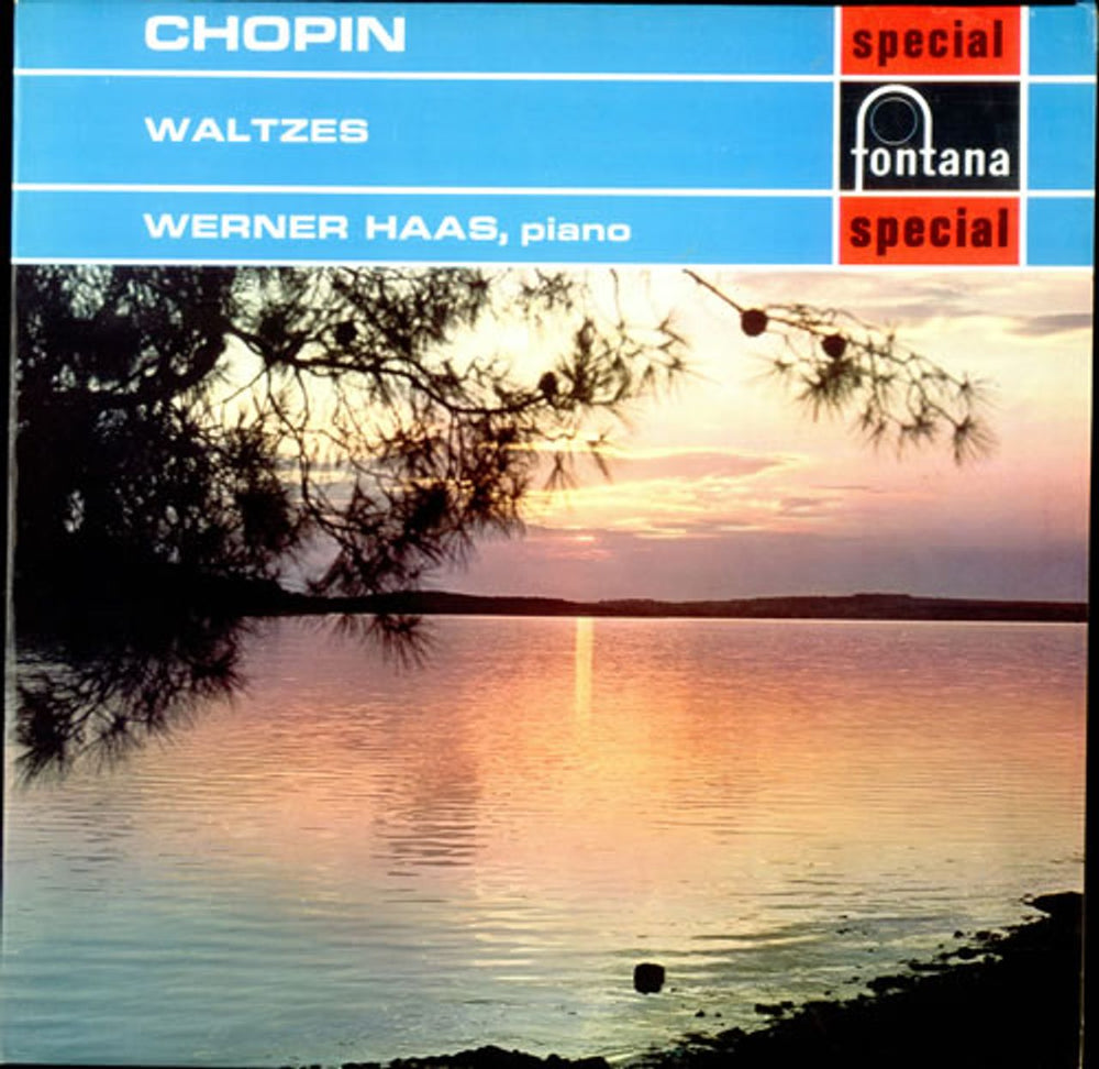 Werner Haas Chopin Waltzes UK vinyl LP album (LP record) SFL14060