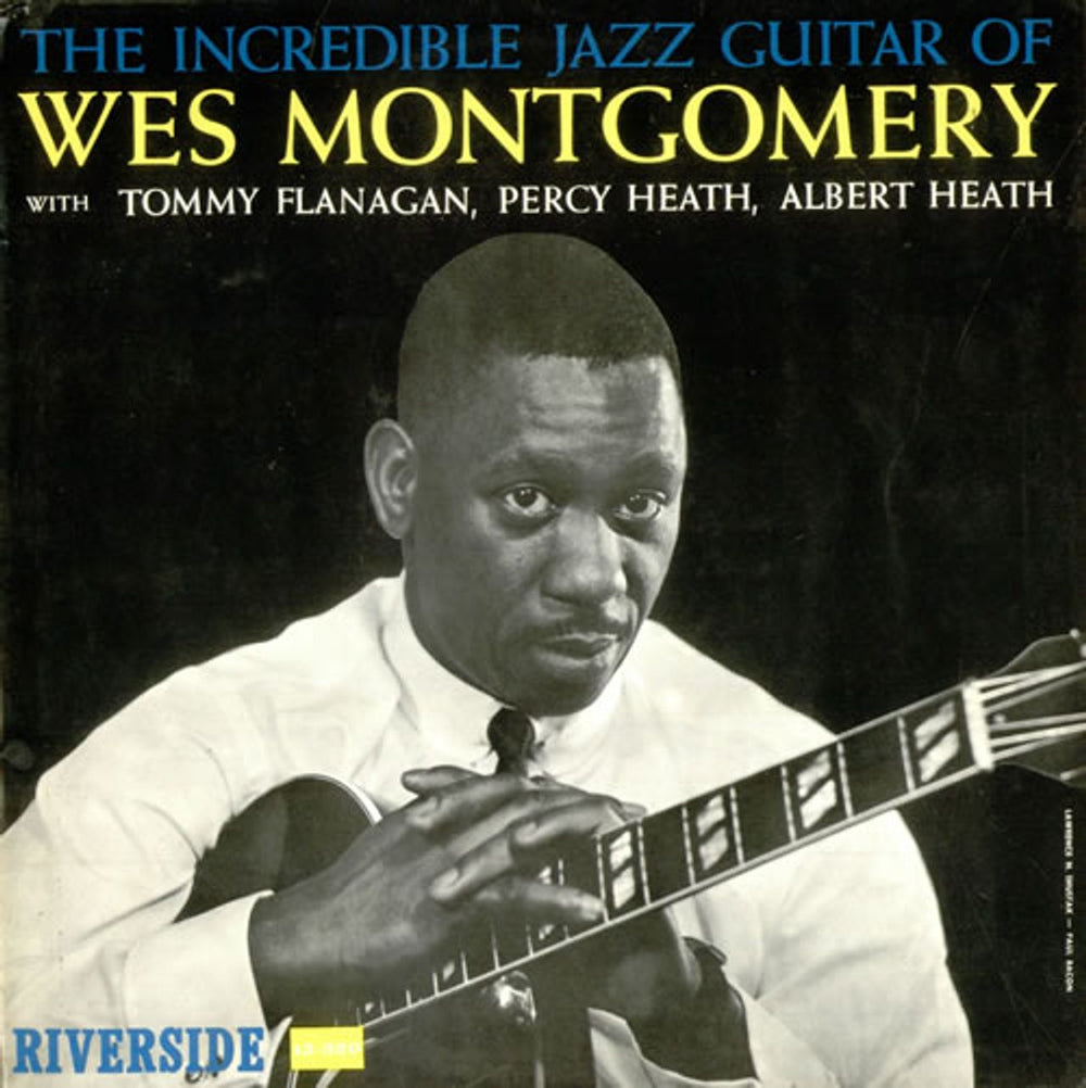 Wes Montgomery The Incredible Jazz Guitar Of Wes Montgomery - 1st UK vinyl LP album (LP record) RLP12-320