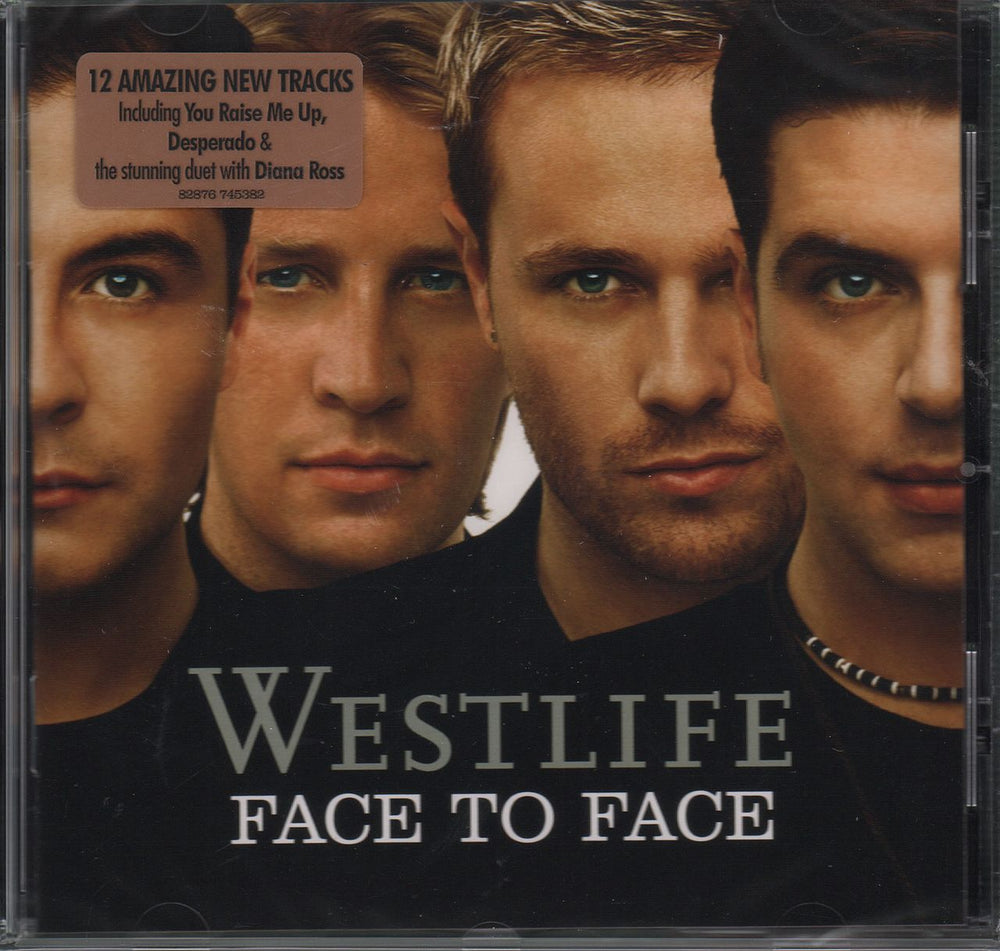 Westlife Face To Face UK CD album (CDLP) 82876745382