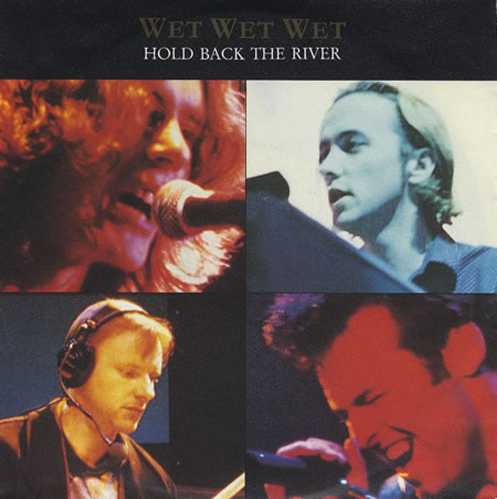 Wet Wet Wet Hold Back The River German 7" vinyl single (7 inch record / 45) 876970-7