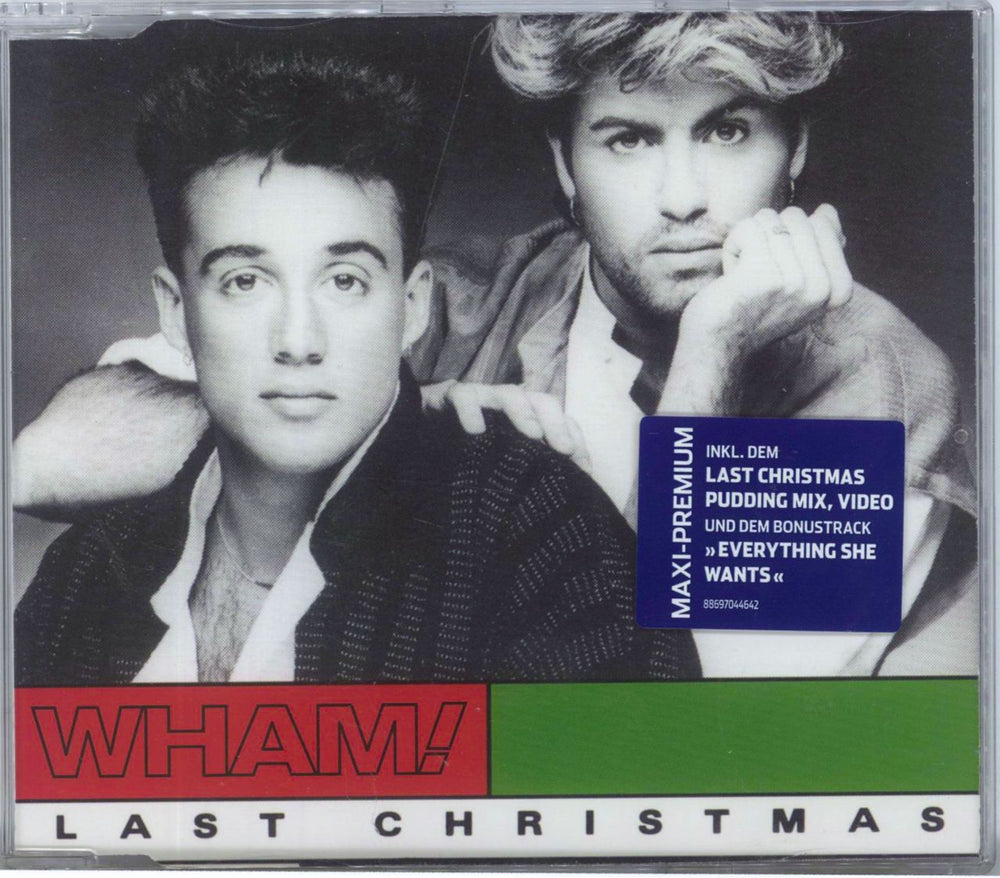 Wham Last Christmas German CD single (CD5 / 5") 97044642