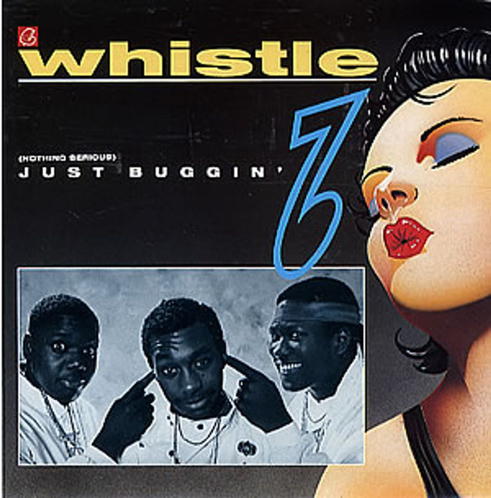 Whistle (Nothing Serious) Just Buggin' UK 7" vinyl single (7 inch record / 45) CHAMP12
