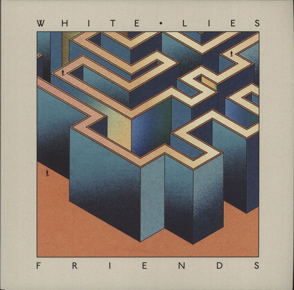 White Lies Friends UK vinyl LP album (LP record) 538225511