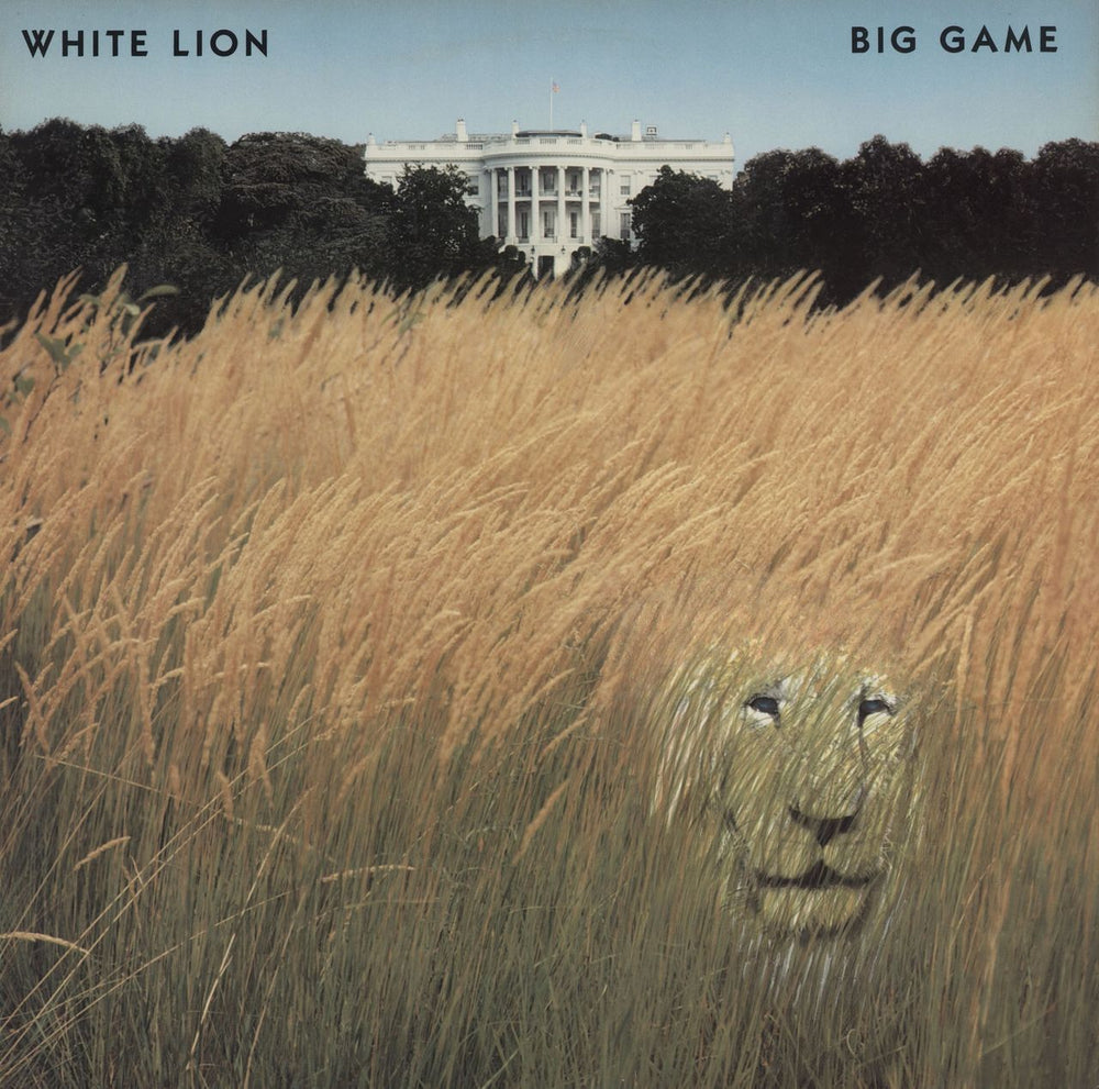 White Lion Big Game US vinyl LP album (LP record) 81969-1