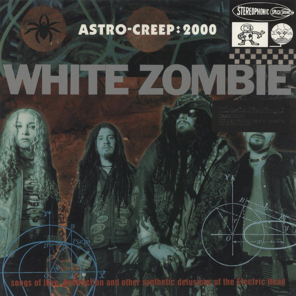 White Zombie Astro-Creep: 2000 - 180gm UK vinyl LP album (LP record) MOVLP547