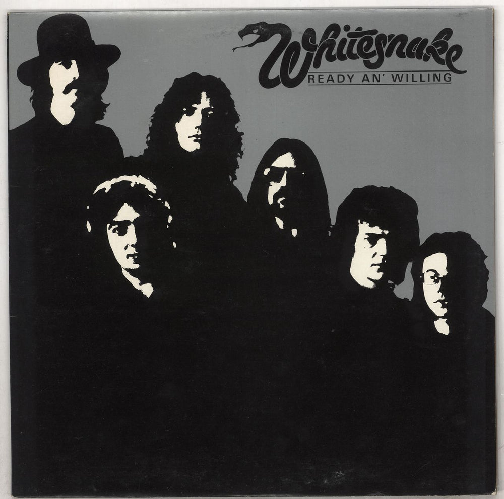 Whitesnake Ready An' Willing + Insert UK vinyl LP album (LP record) UAG30302